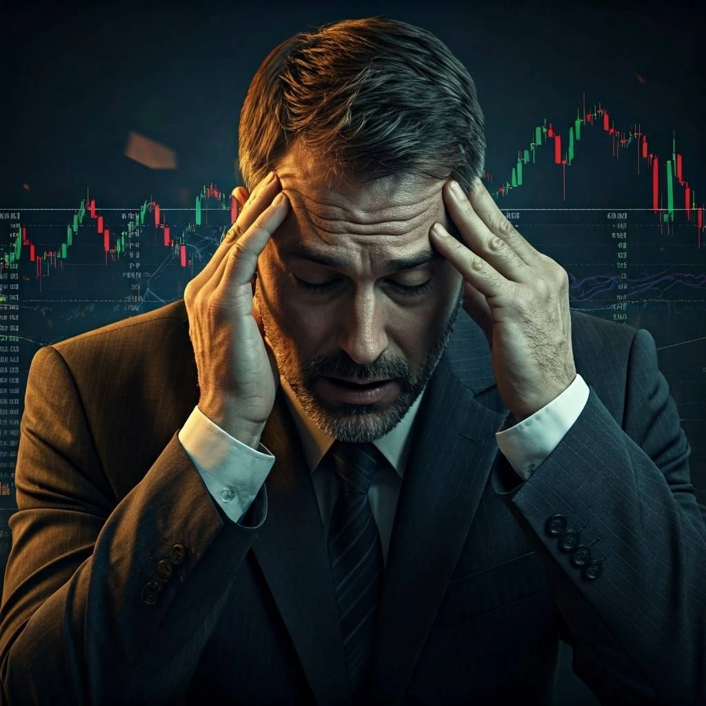 Emotional trader is desperate
